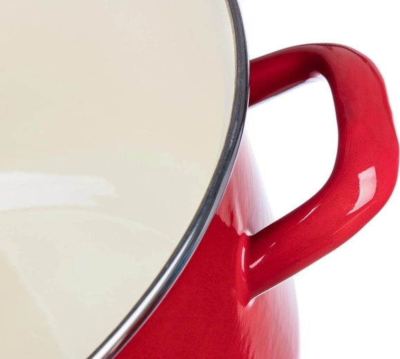 Tartós zománcozott felület