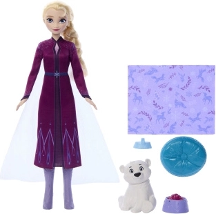 Elsa baba Disney Jégvarázs jegesmedveboccsal