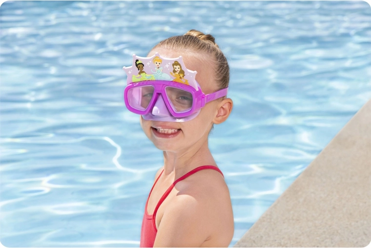 Széles látómező és tiszta kilátás a víz alatt