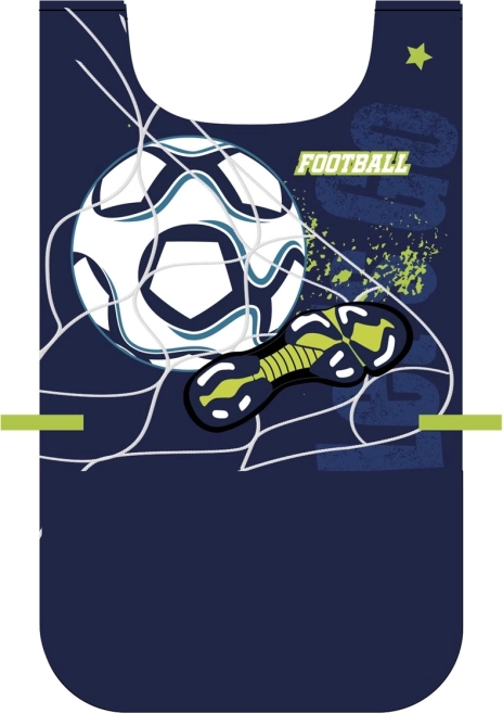 Gyerek védő poncsó-kötény foci