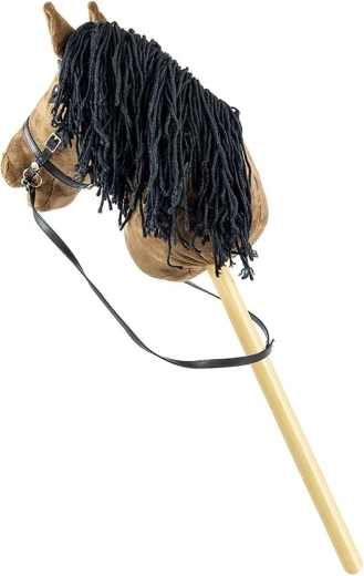 Erős fa rúd a stabil „lovagláshoz”