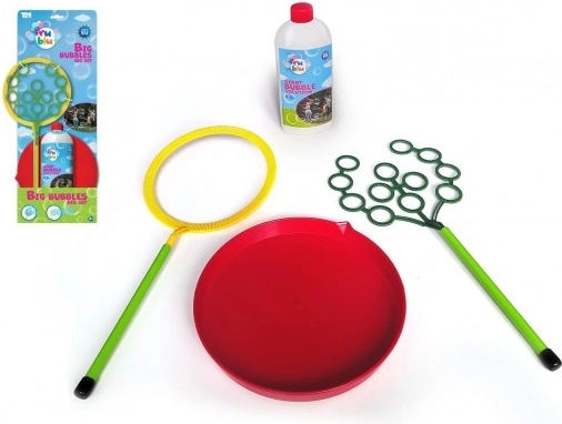 Fru Blu nagy készlet óriás és mini buborékokhoz, 0,5 l utántöltővel