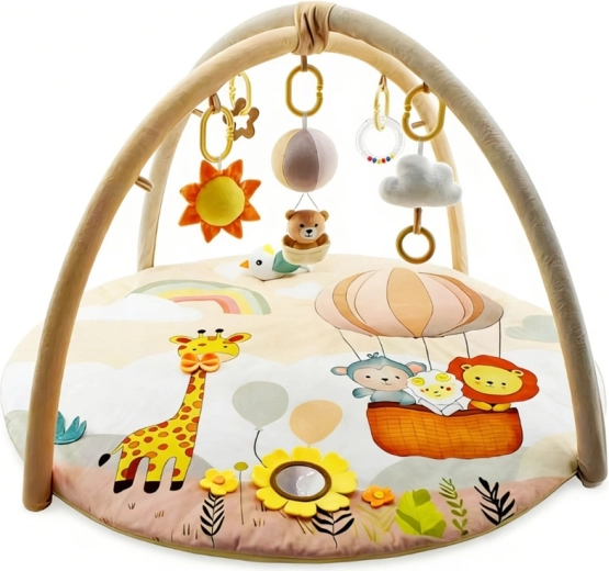 2Kids Toys játszószőnyeg játékívvel – állatkák