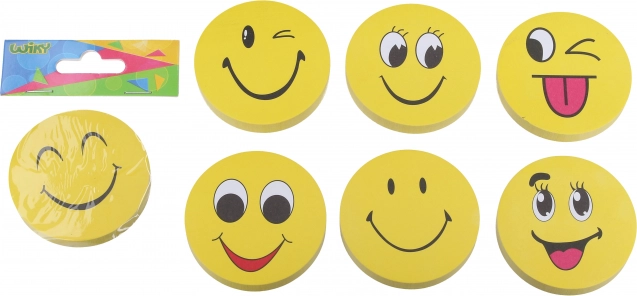 Mosolygós öntapadós jegyzettömb