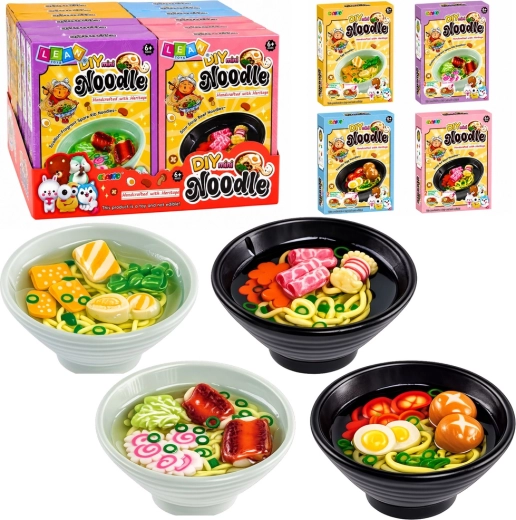 Kreatív DIY ramen készlet – kulcstartó vagy táskadísz