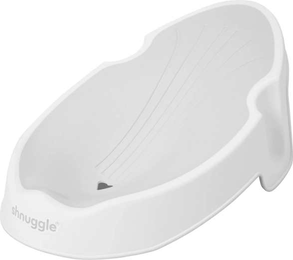 Shnuggle babafürdető fekvőke a kádba white/grey