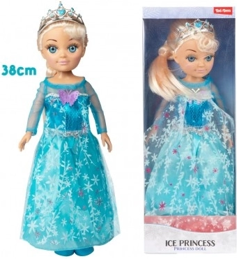 Jég Hercegnő Baba Téli 38cm