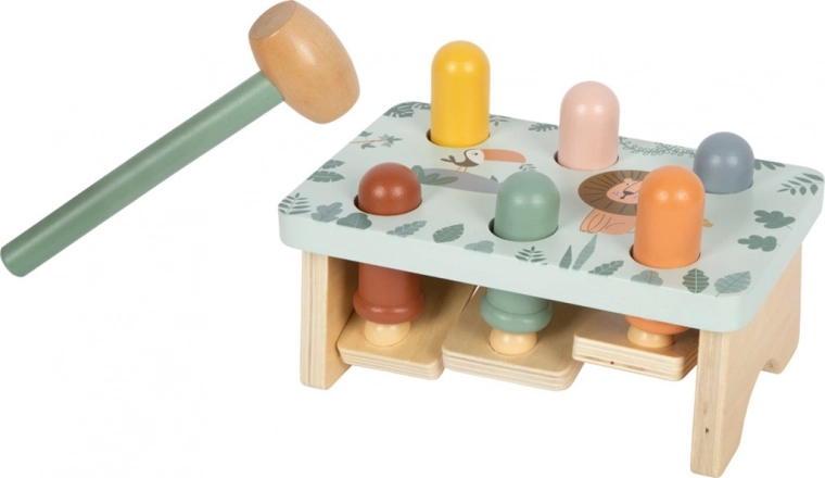 Biztonságos és tartós fa kivitel