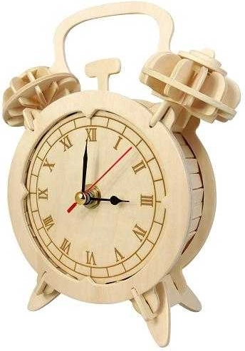 Fa 3D Puzzle Ébresztőóra