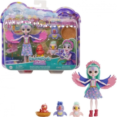 Loutky Enchantimals Családi Kacsa Készlet