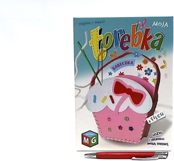 Moja Torebka filc táska Babeczka