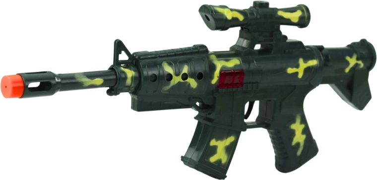 Valósághű puska mechanikus hanggal