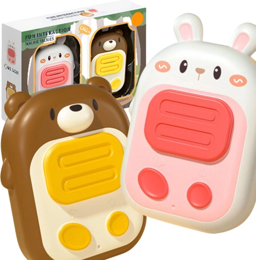 WOOPIE gyerek walkie-talkie nyuszi és mackó – 2 darabos készlet