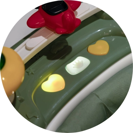 Interaktív fény- és hangpanel