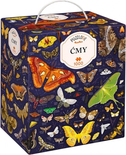 Puzzle 1000 darabos Puzzlove – molylepkék