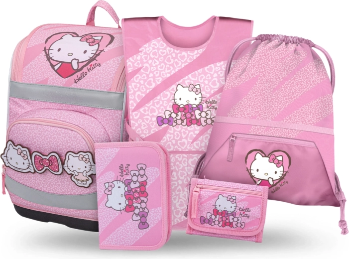 Baagl iskolai szett 5 Zippy Plus Hello Kitty sweet leopard