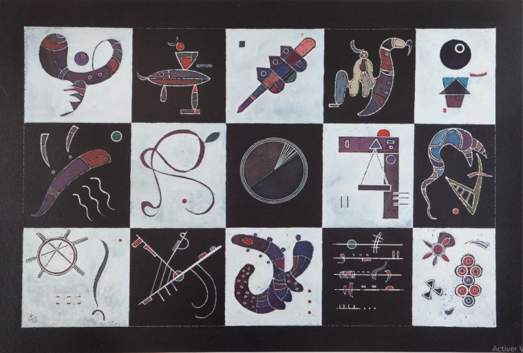 Bluebird puzzle Quinze – Tizenöt (1959), 1000 darab