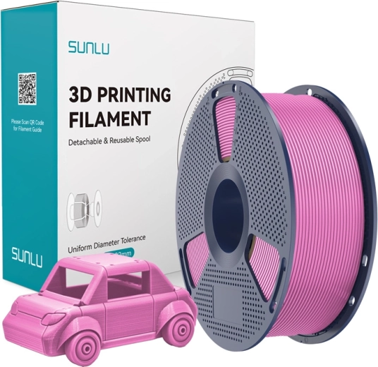 Sunlu PETG filament felületkezelt rózsaszín