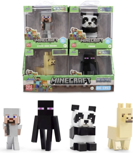 Jada fém gyűjtői Minecraft figura, 6,5 cm