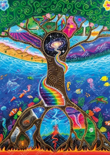 Magnolia puzzle Az igazi út 1000 darab