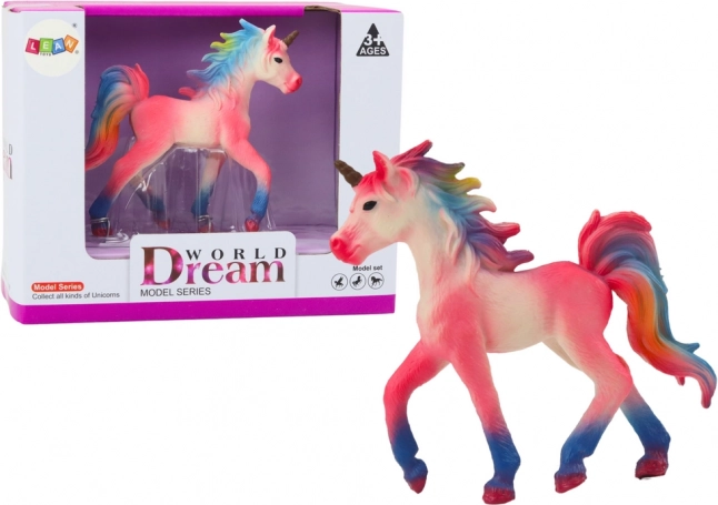 Gyűjtői figura – kicsi rózsaszín unikornis, 8 cm