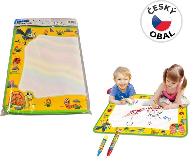 Varázslatos vízfestés rovarok 74x49 cm