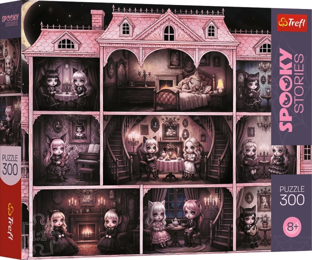 Trefl puzzle Spooky stories: Sötétedés után (300 darabos)