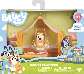 Bluey mini játszószoba Bingo figurával
