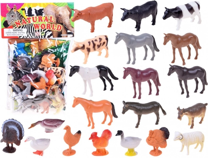 Farmállatok – 20 darabos figura készlet