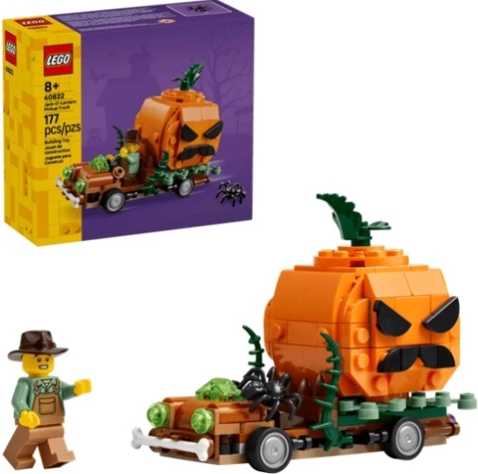 LEGO Iconic tökös pickup Halloweenre