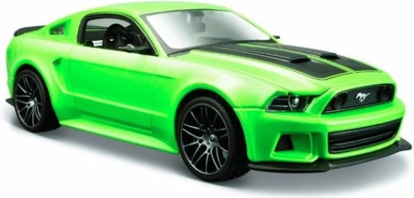 Gyűjtői modell FORD Mustang Street Racer 1:24 zöld
