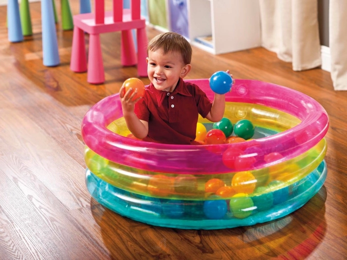 50 színes labda szenzoros szórakozáshoz