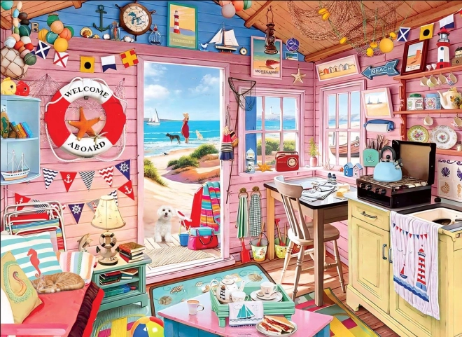 Puzzle Tengerparti Ház 1000 darabos az Eurographics-tól