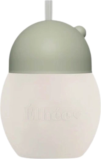 Élhée tanulópohár szívószállal coconut 240 ml sand sage