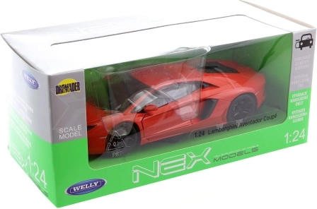 1:24 Méretarányú Lamborghini Aventador Coupé Modell