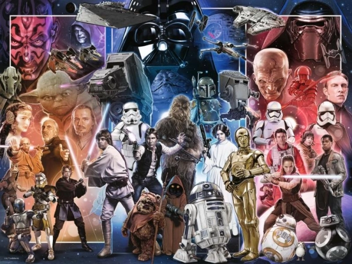 Puzzle Star Wars 1500 darabos