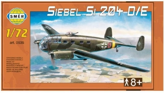 Siebel Si 204 D/E repülőgépmodell 1:72