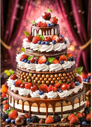 Cherry Pazzi puzzle Kiegyensúlyozott étrend 1000 darabos