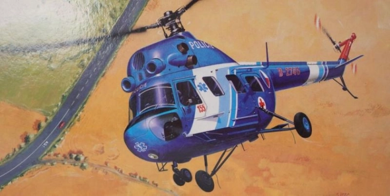 Kliklak Vrtulndk Mil Mi 2 - Rendőrség
