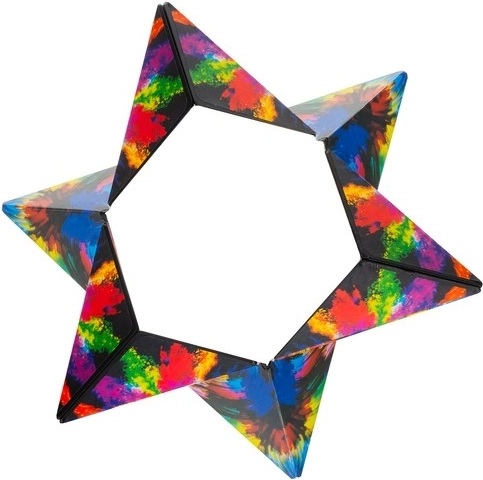 Élénk színek és kaleidoszkóp-hatás