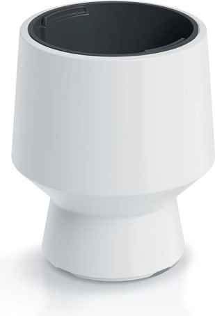 Fehér HEOS virágcserép betéttel, 27 cm