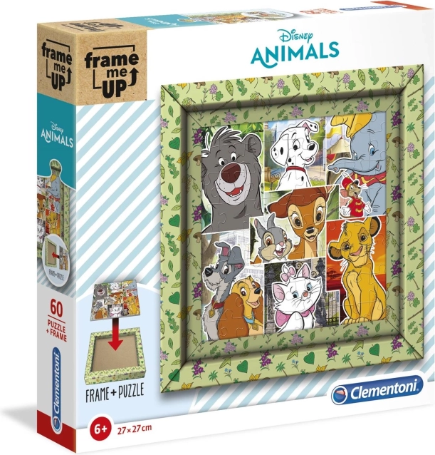 Clementoni puzzle Frame Me Up DISNEY 60 darabos kerettel