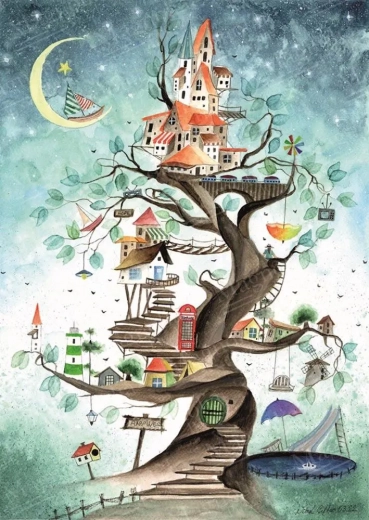 Puzzle – Mesefa tündérmese, 1000 darab, Magnolia