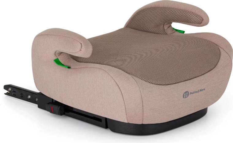 Petite&Mars ülésmagasító Optimus Pro i-Size Air Tan Brown (125–150 cm)