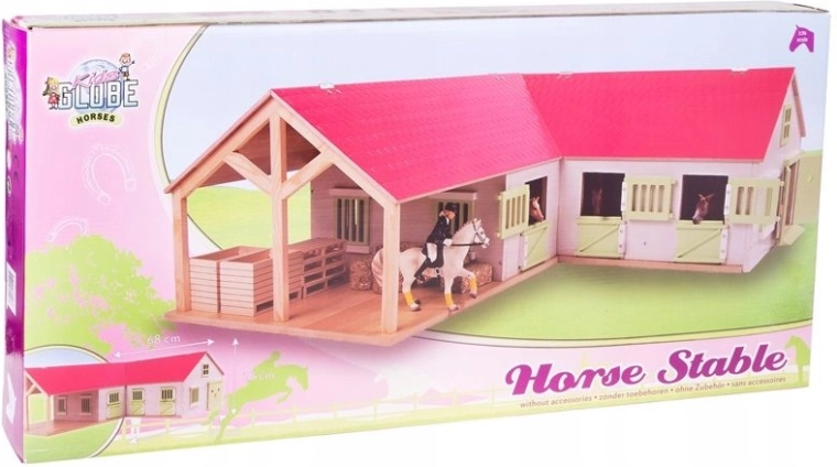 Kids Globe gazdasági épület – lóistálló 1:24