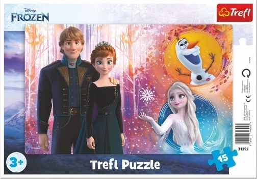 Jégvarázs puzzle: Boldog emlékek, 15 darabos