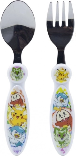 Gyermek evőeszköz POKÉMON – kanál és villa