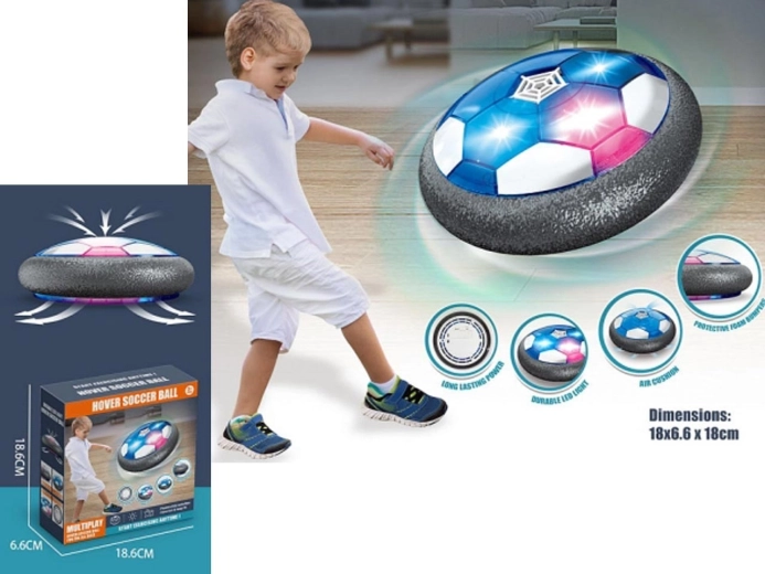 Lebegő focilabda LED megvilágítással – Hover Soccer Ball