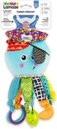 TOMY Lamaze Kalóz függeszthető polip – Calamari kapitány