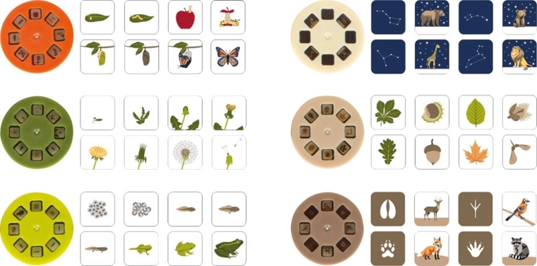 Hat cserélhető oktatási lemez